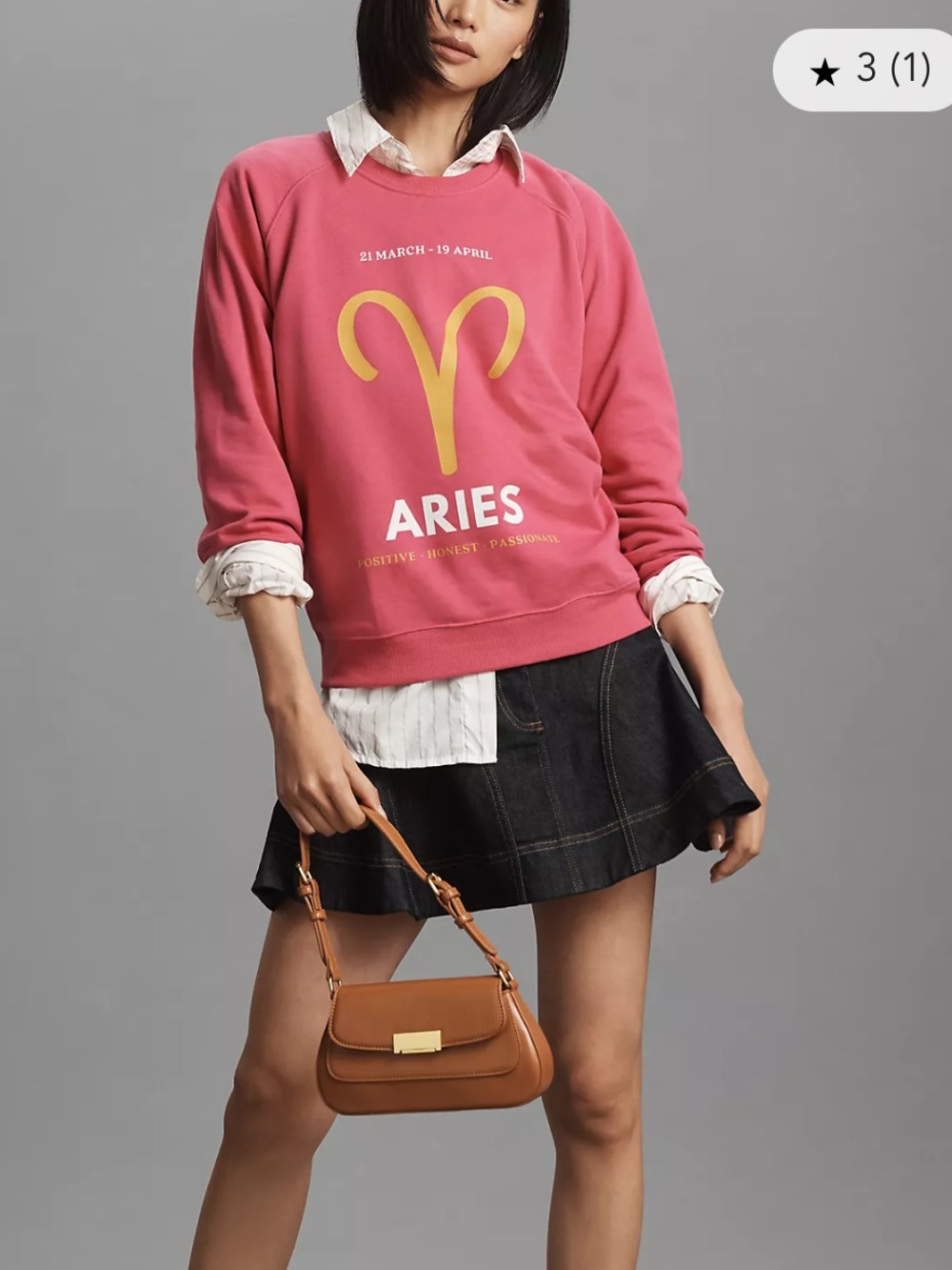 Anthropologie Aries Zodiac Sweatshirt - Picture 2 of 7